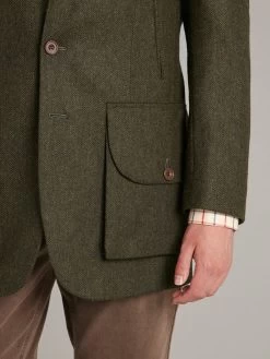 Country Jacket With Half Belt - Green -Clothing store country jacket with half belt green 3 c2fcd516 7bbe 47f8 8e4d e2298b1965b9