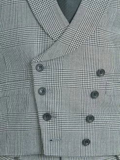 Double Breasted Wool Waistcoat - Prince Of Wales -Clothing store double breasted waistcoat prince of wales 2 9a67b279 7bbd 42b3 b17d 5146314e6ee2