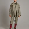 Field Coat - Nailhead Tweed - Cool Sage