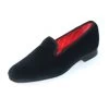 Albert Slippers - Plain Velvet -Clothing store ladies plain velvet albert slippers