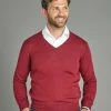 Merino V Neck Jumper - Bordeaux 2 Merino V Neck Jumper - Bordeaux -Clothing store merino v neck jumper bordeaux aaffb0ca 2f77 42ac 8d1d d8b50bdc8dff