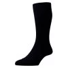 Pantherella Cashmere Socks - Black -Clothing store pantherella waddington cashmere socks p678 2132 image