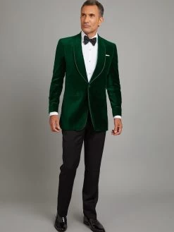 Pembroke Smoking Jacket - Green