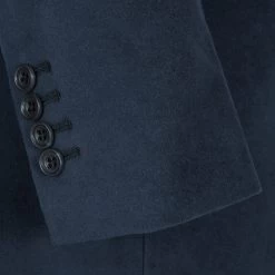 Eaton Jacket - Navy Moleskin -Clothing store sb moleskin jacket navy cuff 58398670 875b 4890 ab81 ea9007633262