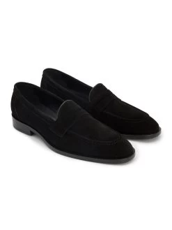 Oliver Brown Loafers - Suede Black
