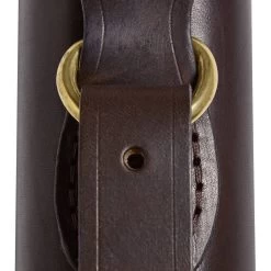 Single Best Leather Gun Slip- Dark Brown -Clothing store single best leather gunslip4