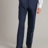 Pleated Suit Trousers - Pick And Pick Rich Blue -Clothing store sloane suit pick pick rich blue city shirt natte b 40f23191 b532 43f7 bbd2 98c914e2aee0