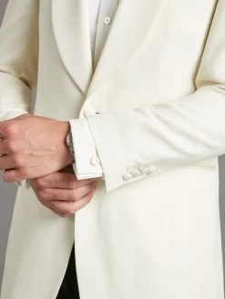 Whittaker Dinner Jacket - White -Clothing store whittaker dinner jacket white 5 dd4119a2 ff53 498b affa 167835352cbb