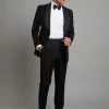 Plain Facing Whittaker Dinner Jacket - Black -Clothing store whittaker dinner jacketblackbarathea 28b19236 683d 4665 afa2 3ef2432b6a88