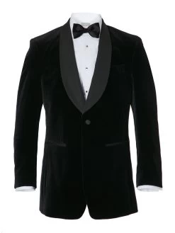 Whittaker Smoking Jacket - Black -Clothing store whittaker smoking jacket black 65f58dd8 6314 4910 bd2b 13bf046c09a7